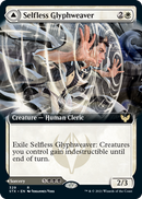 {R} Selfless Glyphweaver // Deadly Vanity (Extended Art) [Strixhaven: School of Mages][STX 329]
