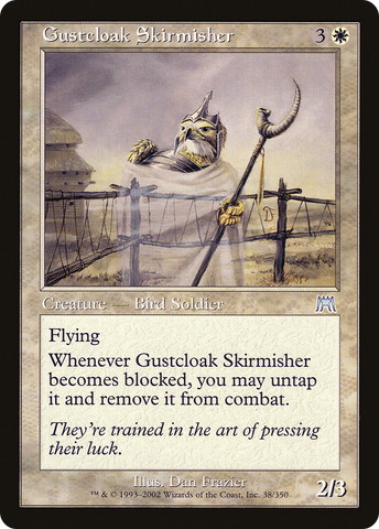 {C} Gustcloak Skirmisher [Onslaught][ONS 038]