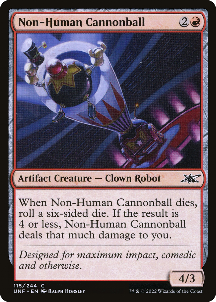 {C} Non-Human Cannonball [Unfinity][UNF 115]