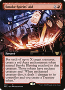 {R} Smoke Spirits' Aid (Extended Art) [Kamigawa: Neon Dynasty Commander][NEC 062]