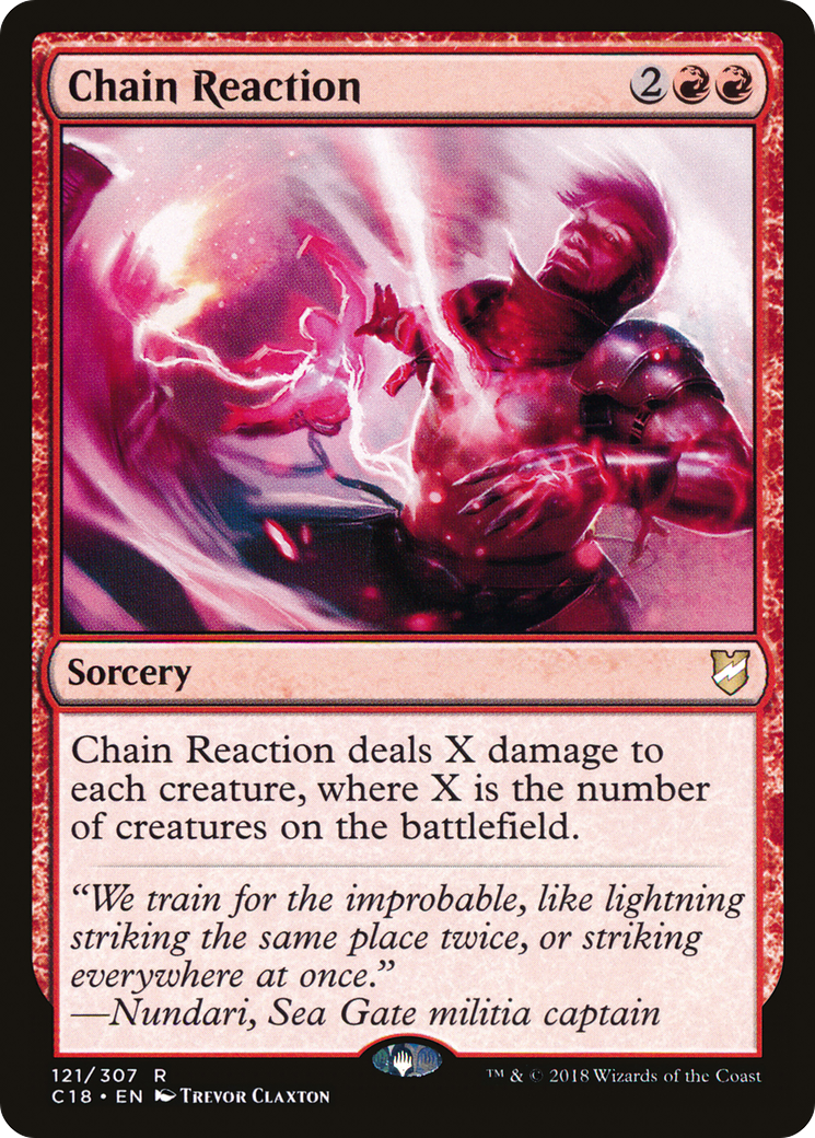 {R} Chain Reaction [Commander 2018][C18 121]