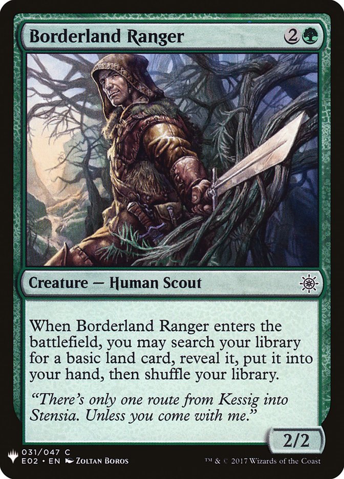 {C} Borderland Ranger [Mystery Booster][MB1 E02 031]