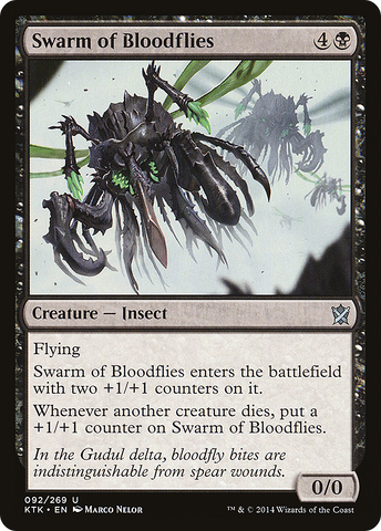 {C} Swarm of Bloodflies [Khans of Tarkir][KTK 092]