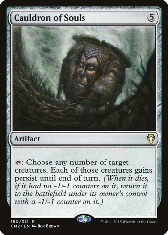 {R} Cauldron of Souls [Commander Anthology Volume II][CM2 180]