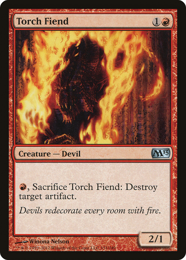 {C} Torch Fiend [Magic 2013][M13 151]