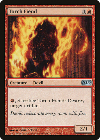 {C} Torch Fiend [Magic 2013][M13 151]