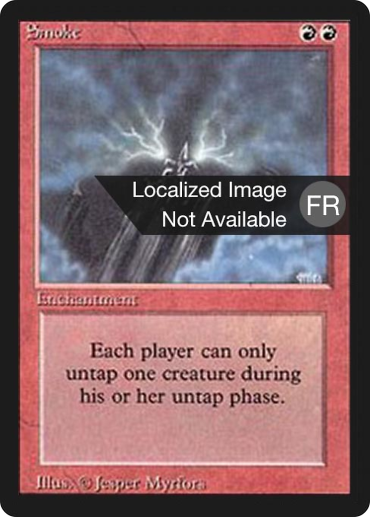 {F} Smoke [Foreign Black Border][FBB 3ED 178]