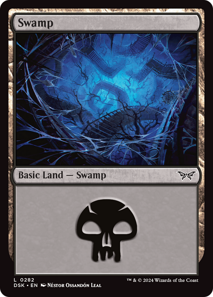 {@C} Swamp (0282) [Duskmourn: House of Horror][DSK 282]