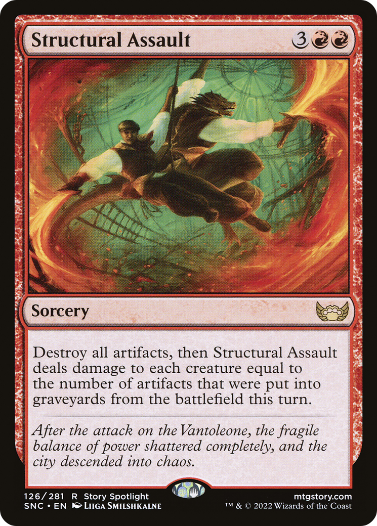 {R} Structural Assault [Streets of New Capenna][SNC 126]