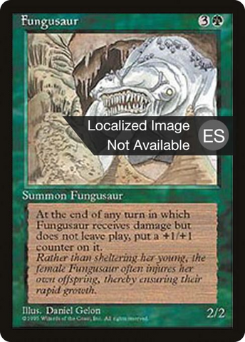 {F} Fungusaur [Fourth Edition (Foreign Black Border)][FBB 4ED 246]