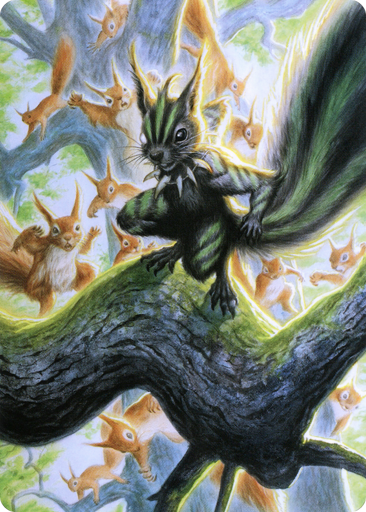 {A} Chatterfang, Squirrel General Art Card (67) [Modern Horizons 2 Art Series][AMH2 067]