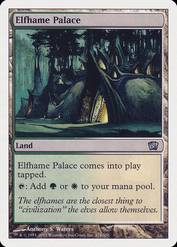 {C} Elfhame Palace [Eighth Edition][8ED 324]