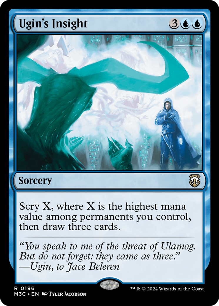{R} Ugin's Insight [Modern Horizons 3 Commander][M3C 087]