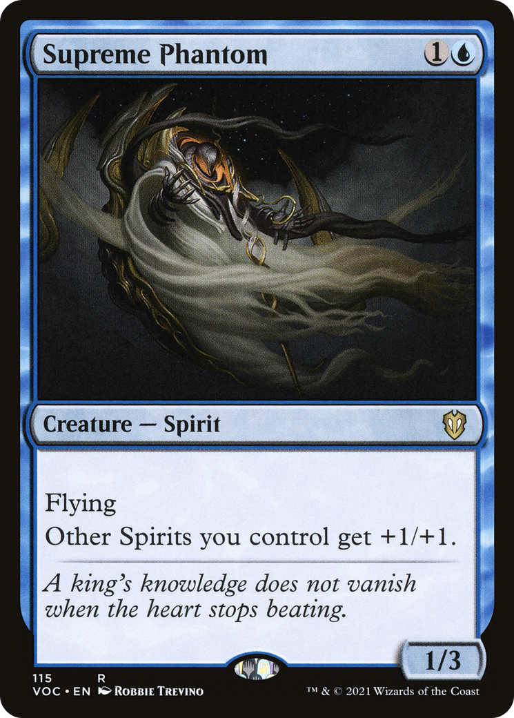 {R} Supreme Phantom [Innistrad: Crimson Vow Commander][VOC 115]