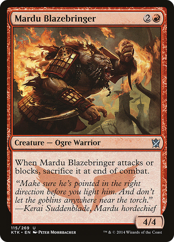 {C} Mardu Blazebringer [Khans of Tarkir][KTK 115]