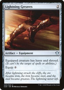 {C} Lightning Greaves [Commander 2020][C20 245]