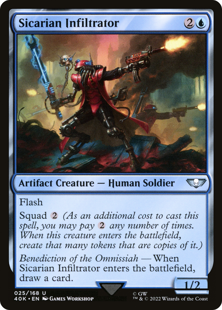 {C} Sicarian Infiltrator [Universes Beyond: Warhammer 40,000][40K 025]