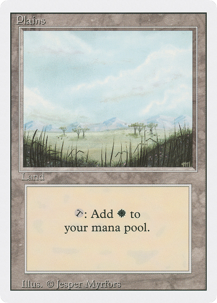 {B}[3ED 293] Plains (293) [Revised Edition]