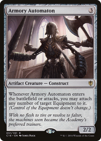 {R} Armory Automaton [Commander 2016][C16 051]
