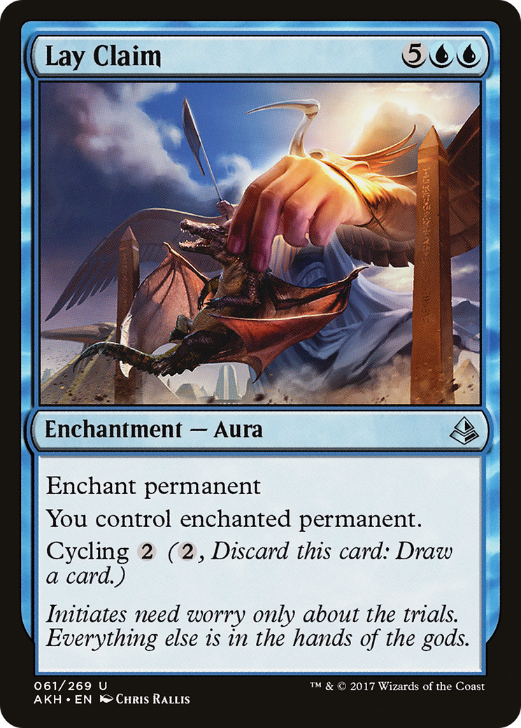 {C} Lay Claim [Amonkhet][AKH 061]