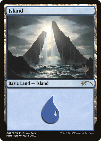{B}[PP PP1 002] Island (2) [Core Set 2020 Promo Pack]