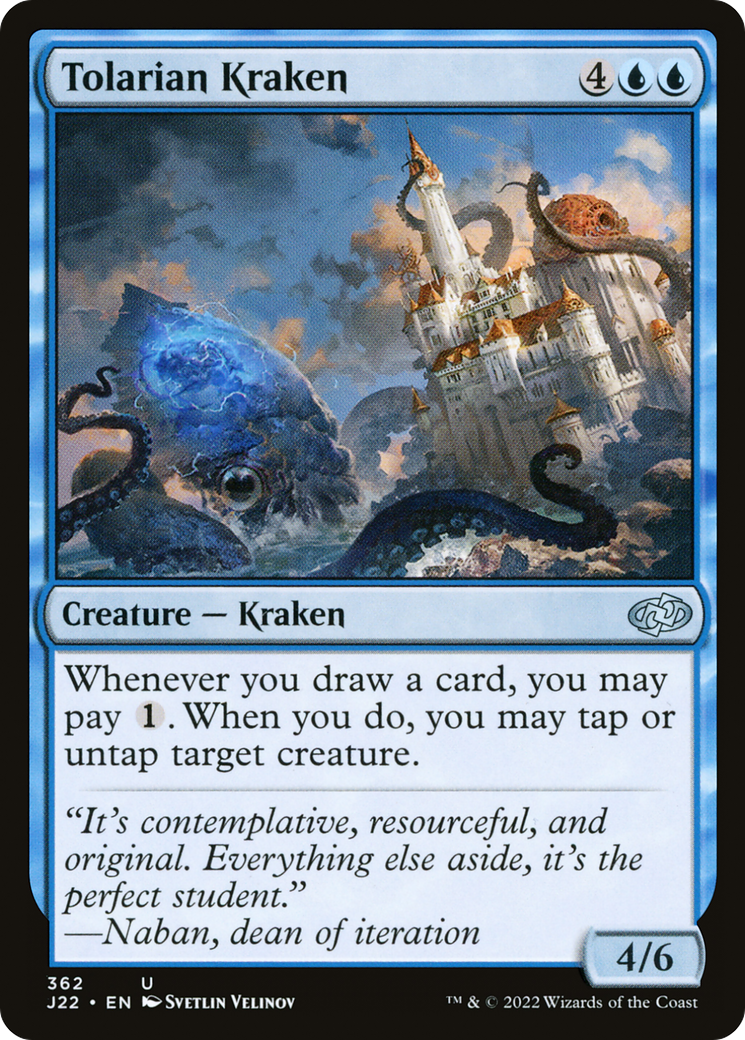 {C} Tolarian Kraken [Jumpstart 2022][J22 362]