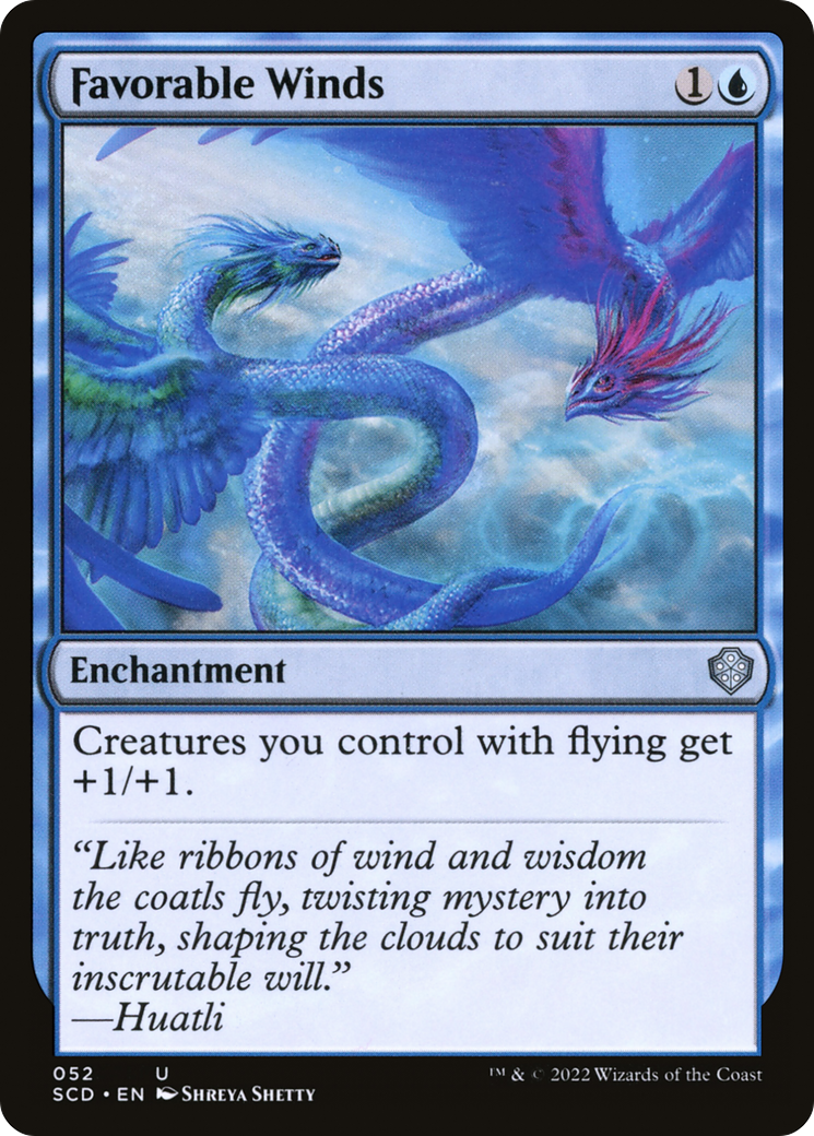 {C} Favorable Winds [Starter Commander Decks][SCD 052]