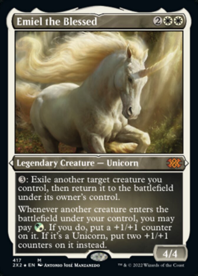 {R} Emiel the Blessed (Foil Etched) [Double Masters 2022][2X2 417]