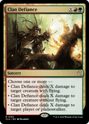 {R} Clan Defiance [Ravnica: Clue Edition][CLU 182]