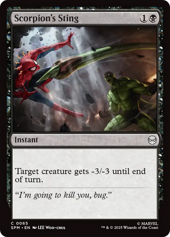 {@@ SPM C} Scorpion's Sting [Marvel's Spider-Man] [SPM 065]