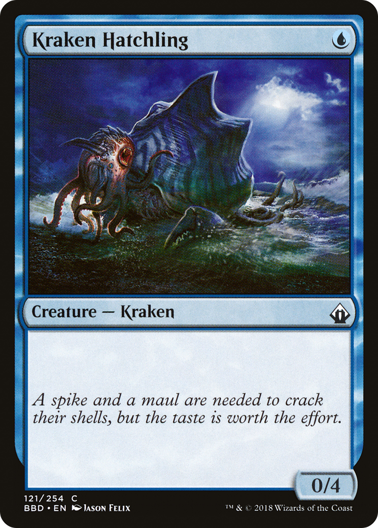 {C} Kraken Hatchling [Battlebond][BBD 121]