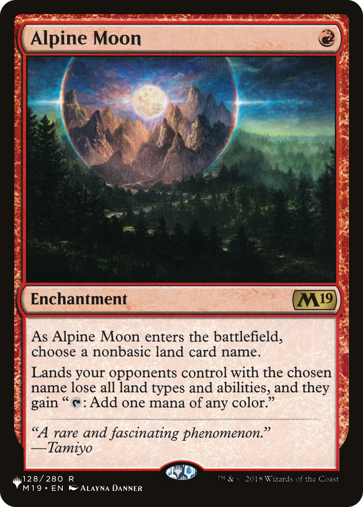 Alpine Moon [LIST M19-128]