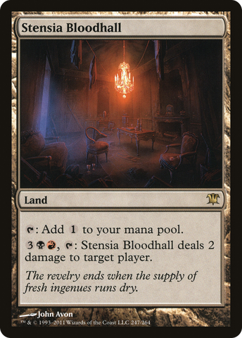 {R} Stensia Bloodhall [Innistrad][ISD 247]