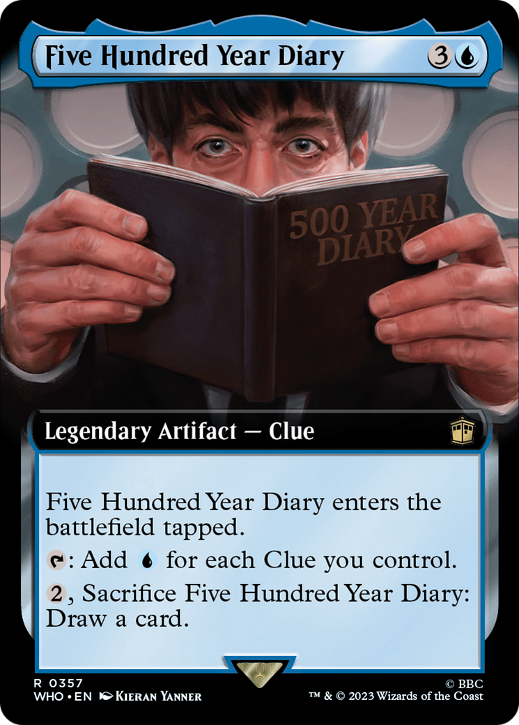 {R} Five Hundred Year Diary (Extended Art) [Doctor Who][WHO 357]