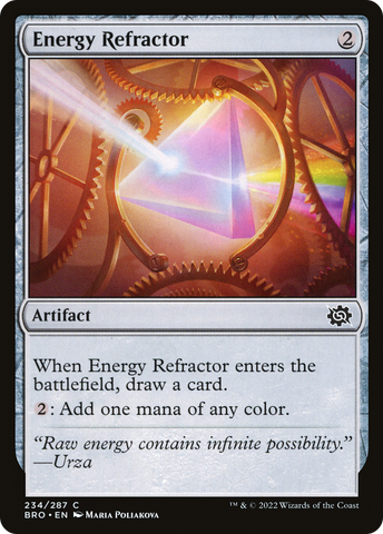 {C} Energy Refractor [The Brothers' War][BRO 234]
