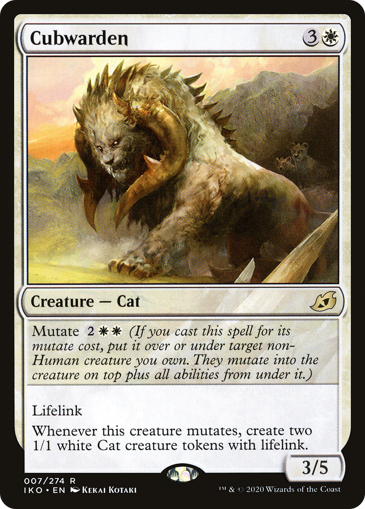 {R} Cubwarden [Ikoria: Lair of Behemoths][IKO 007]