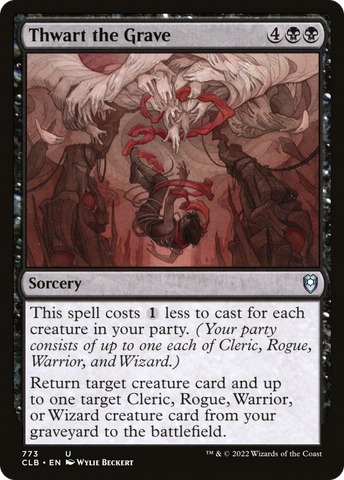 {C} Thwart the Grave [Commander Legends: Battle for Baldur's Gate][CLB 773]