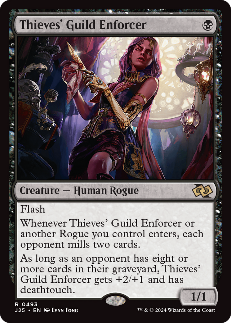 {R} Thieves' Guild Enforcer [Foundations Jumpstart][J25 493]