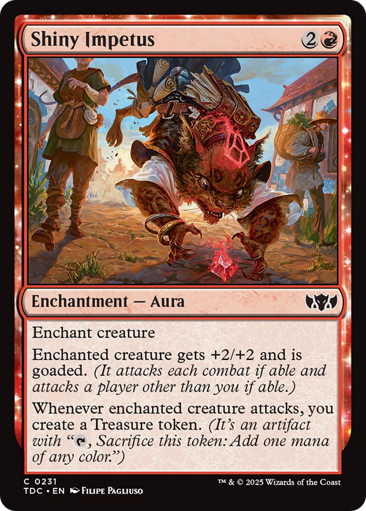 {C} Shiny Impetus [Tarkir: Dragonstorm Commander][TDC 231]
