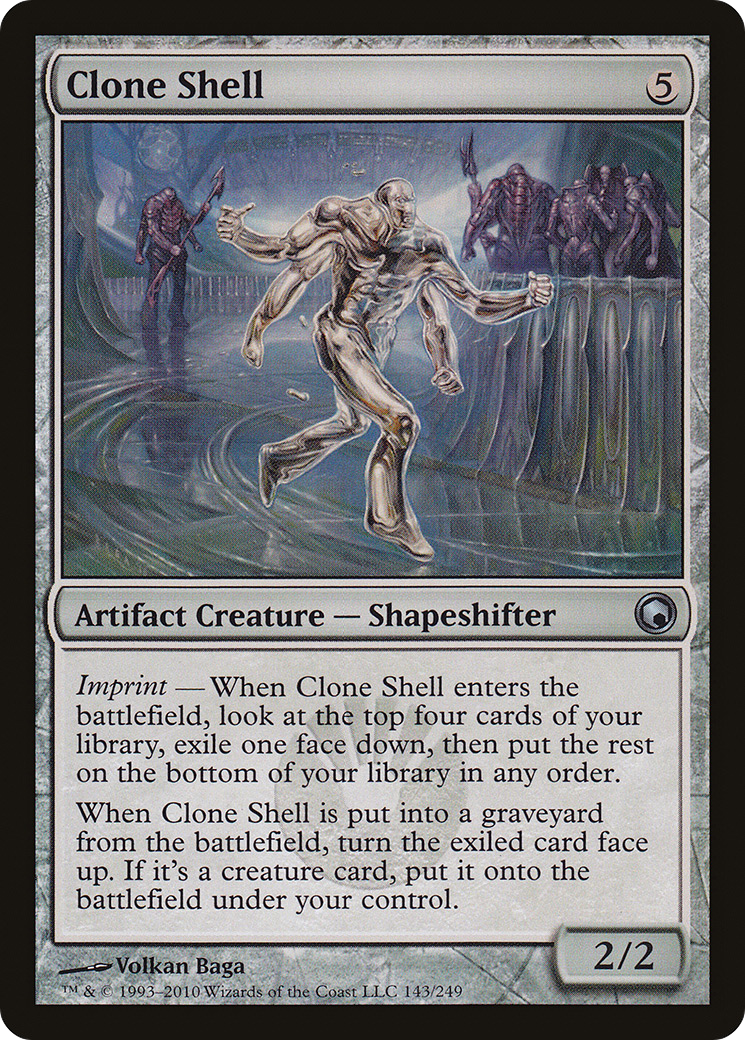 {C} Clone Shell [Scars of Mirrodin][SOM 143]