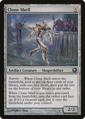 {C} Clone Shell [Scars of Mirrodin][SOM 143]