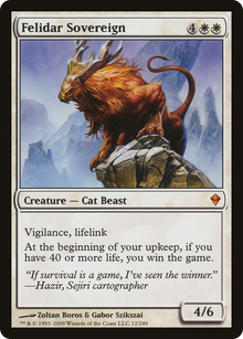 {R} Felidar Sovereign [Zendikar][ZEN 012]