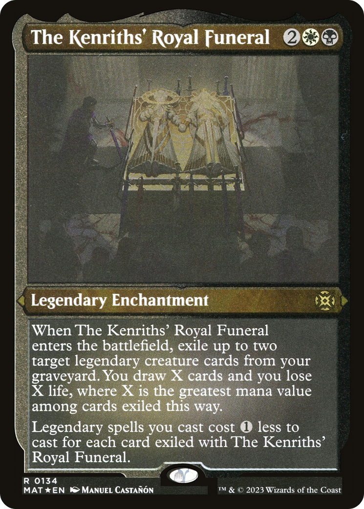 {R} The Kenriths' Royal Funeral (Foil Etched) [March of the Machine: The Aftermath][MAT 134]