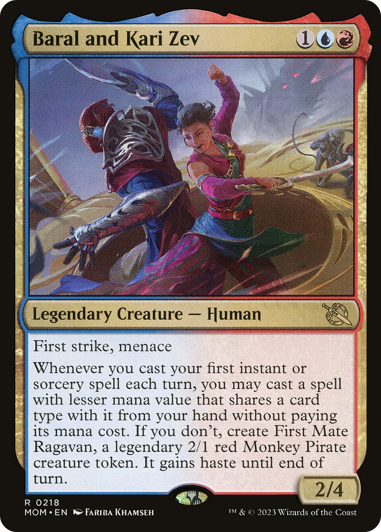 {R} Baral and Kari Zev [March of the Machine][MOM 218]