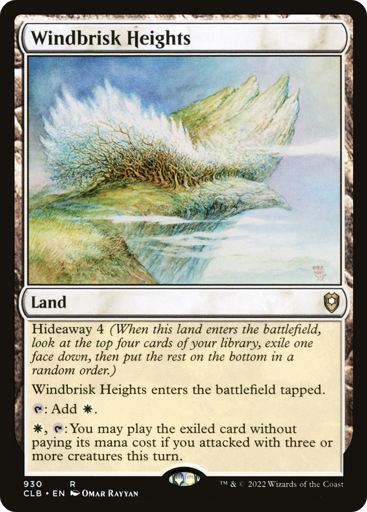 {R} Windbrisk Heights [Commander Legends: Battle for Baldur's Gate][CLB 930]