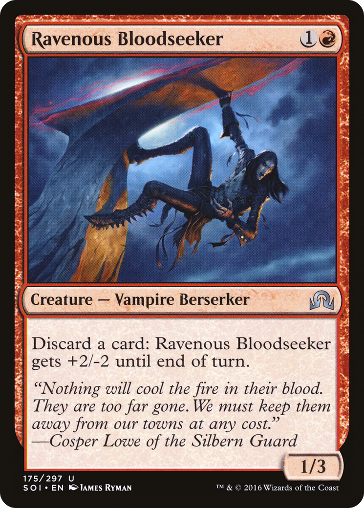 {C} Ravenous Bloodseeker [Shadows over Innistrad][SOI 175]