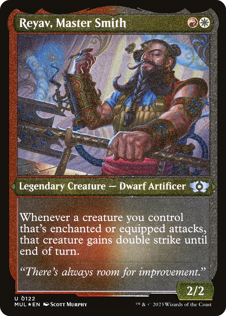 {C} Reyav, Master Smith (Foil Etched) [Multiverse Legends][MUL 122]