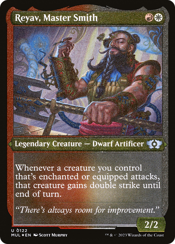 {C} Reyav, Master Smith (Foil Etched) [Multiverse Legends][MUL 122]