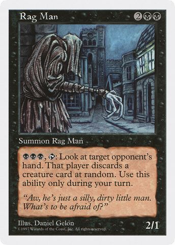 {R} Rag Man [Fifth Edition][5ED 190]