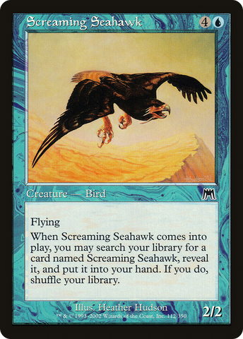 {C} Screaming Seahawk [Onslaught][ONS 112]